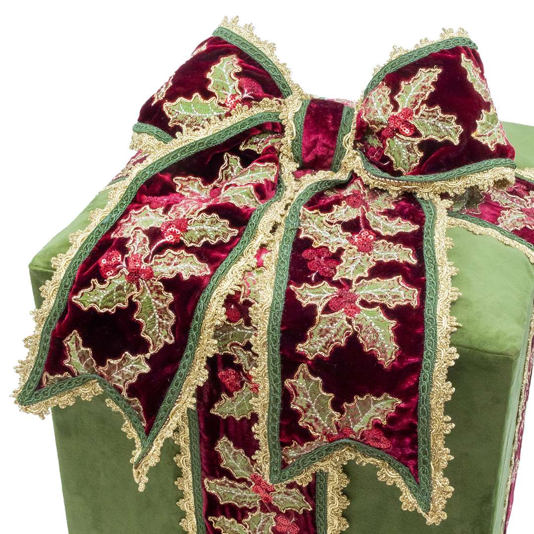 “Pacco Regalo Verde Dolly Medio” H35X33X33 CM - Image 2