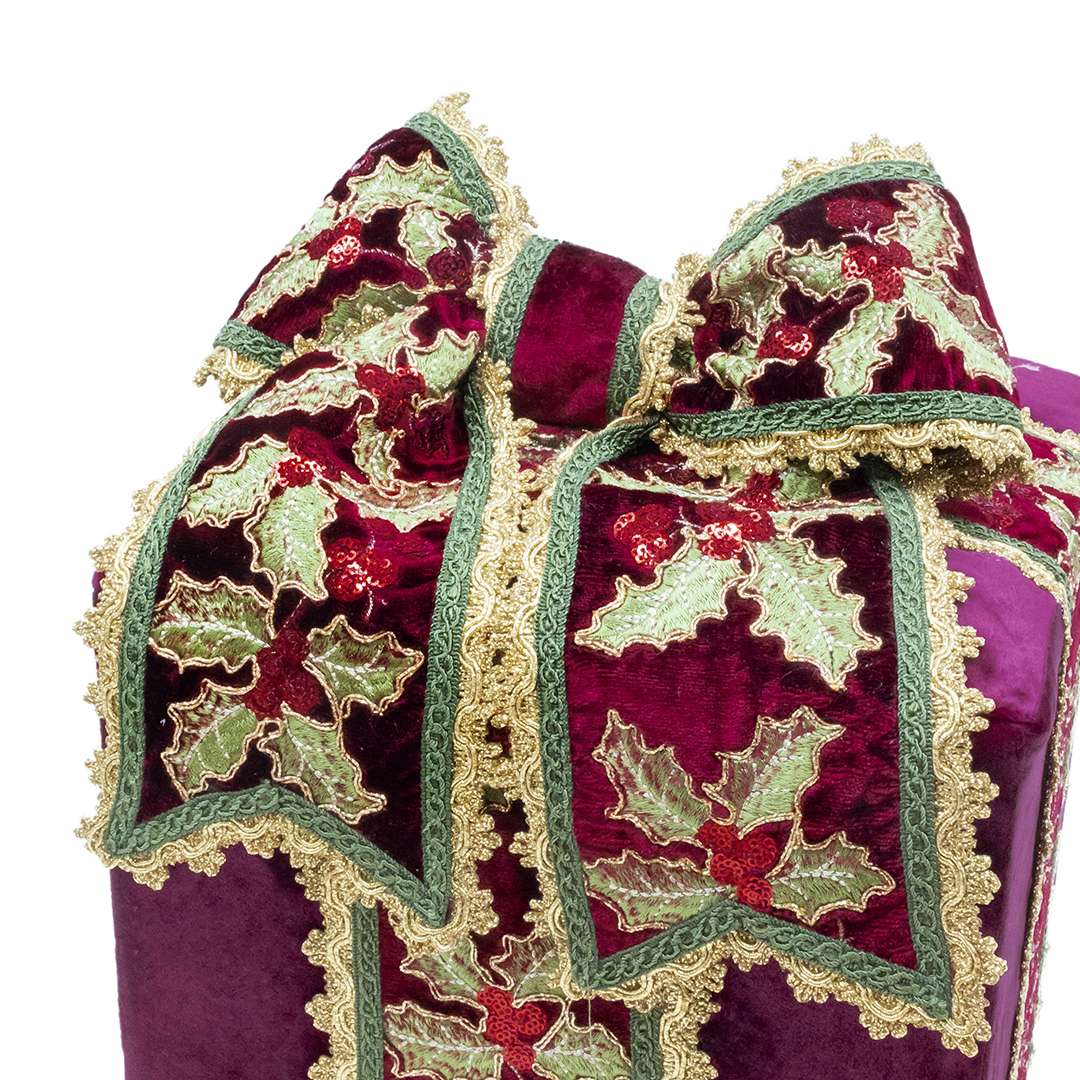 “Pacco Regalo Bordeaux Dolly Piccolo” H30X25X25 CM - Image 2