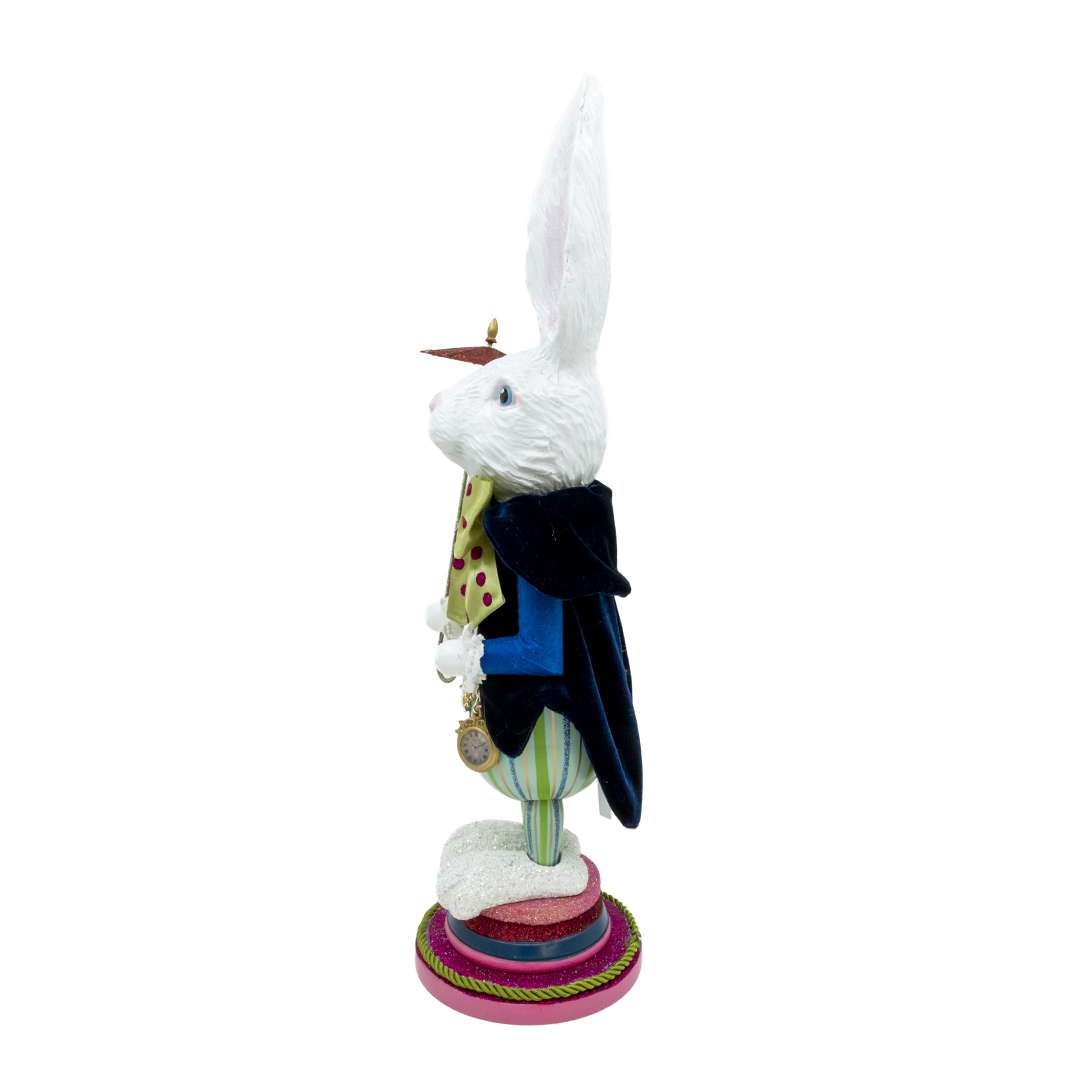 "Bian Coniglio di Alice – Holly Adler per Hollywood Nutcrackers" H44X14D CM - immagine 3