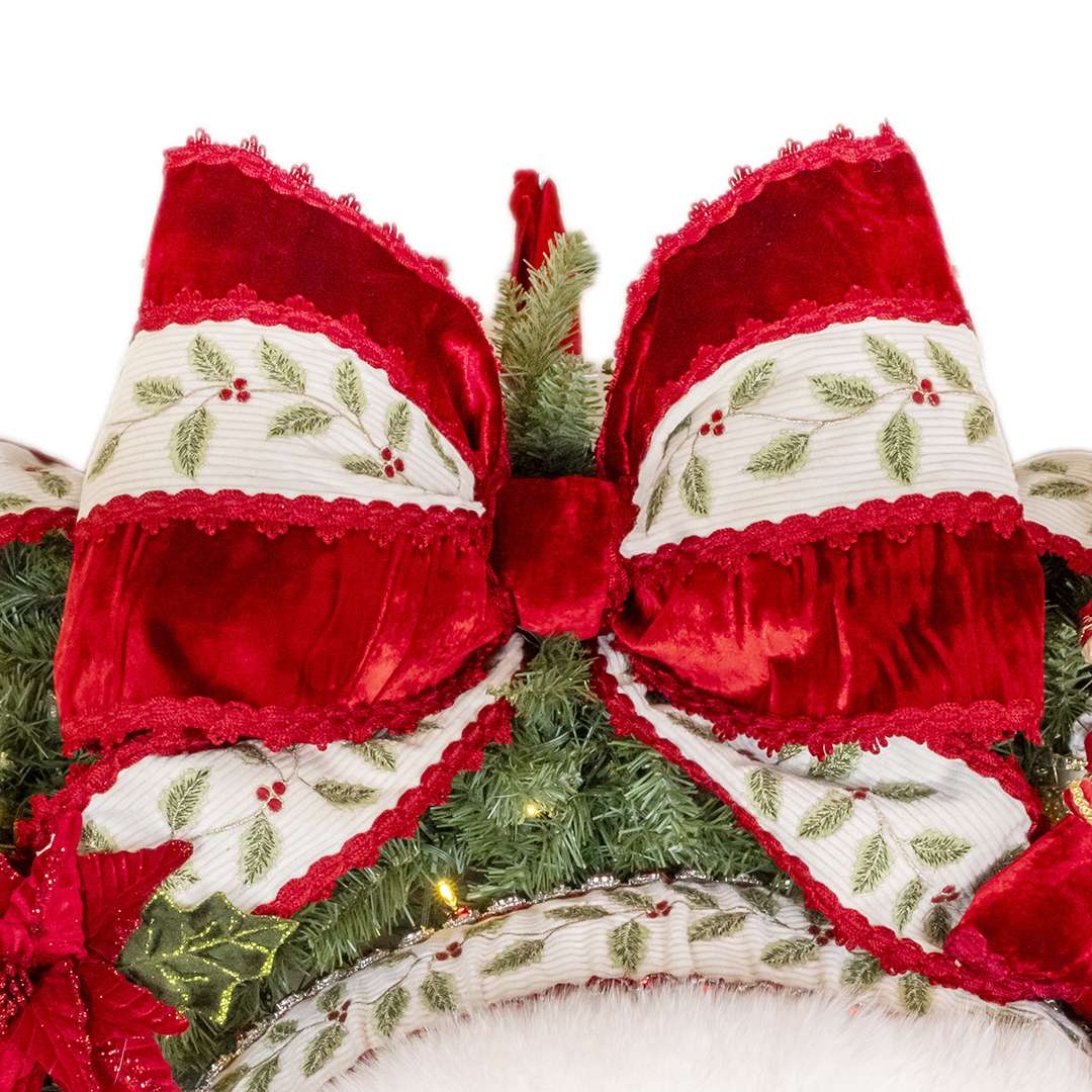 "Ghirlanda Maxi Santa Claus" D155 - immagine 3