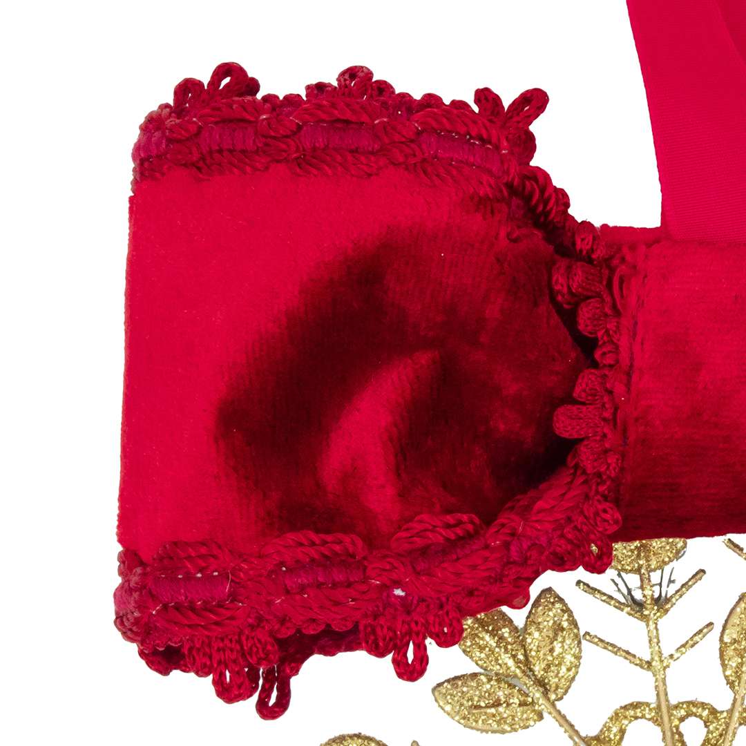 "Decorazione Albero Fiocco di Neve" H23L20 CM - immagine 3