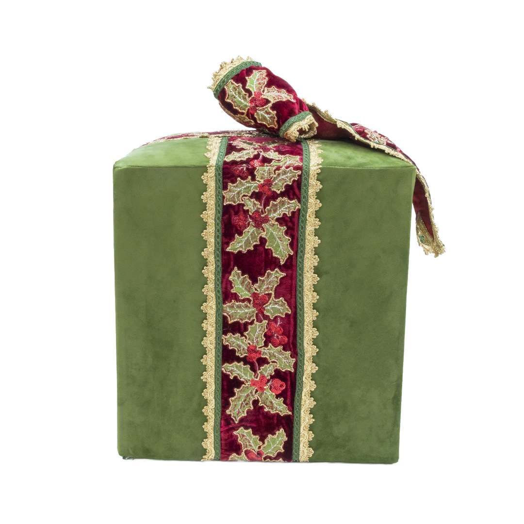 “Pacco Regalo Verde Dolly Medio” H35X33X33 CM - Image 3