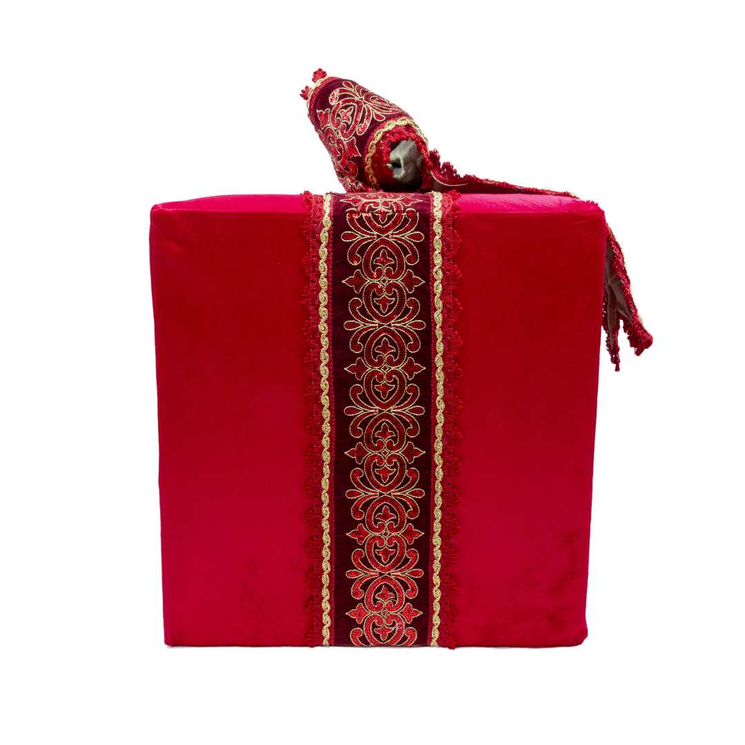“Pacco Regalo Rosso Luxury Forest Grande” H50X42X42 CM - immagine 3