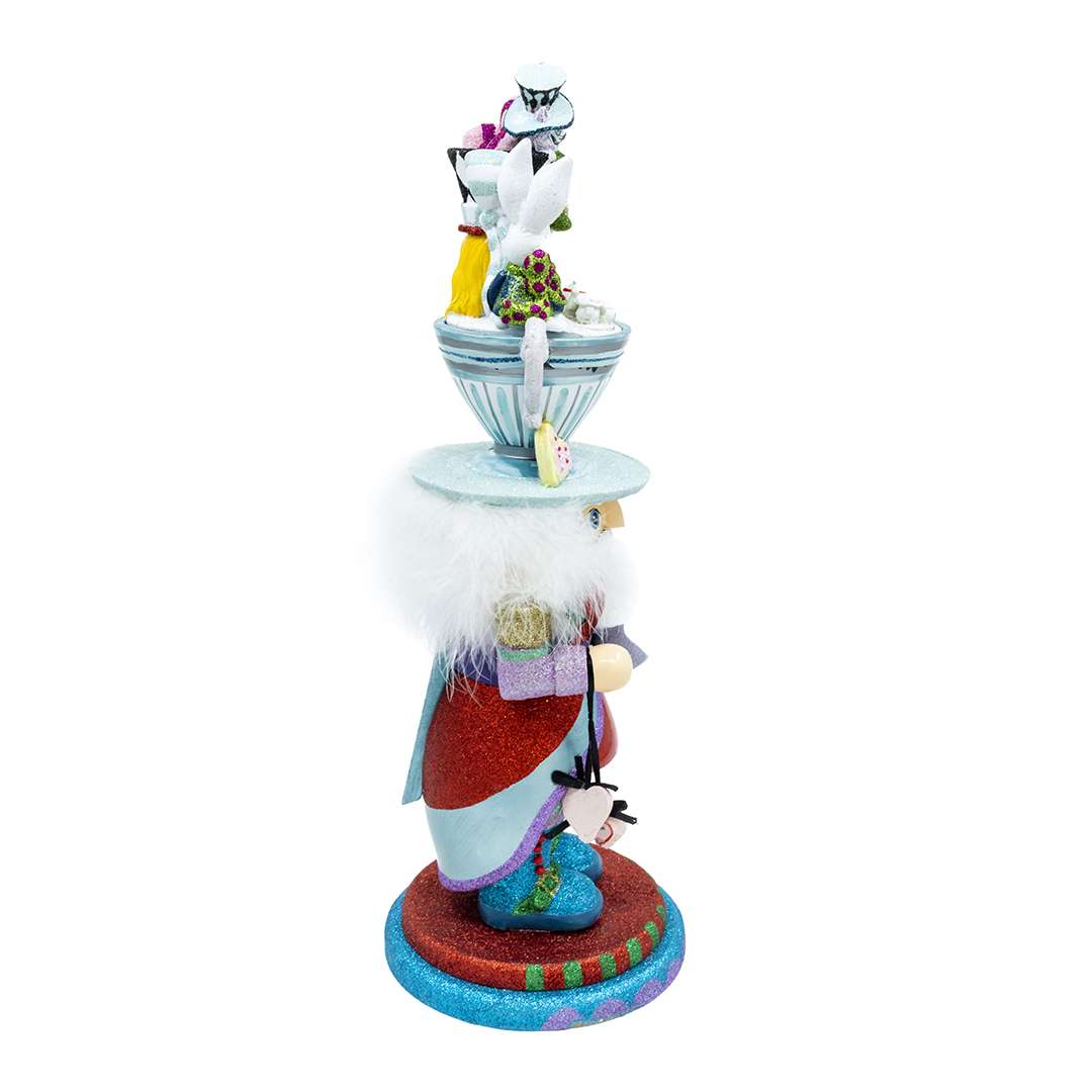 "Schiaccianoci Alice nel Paese delle Meraviglie con Tazze” – Holly Adler per Hollywood Nutcrackers H46X15D CM - immagine 8