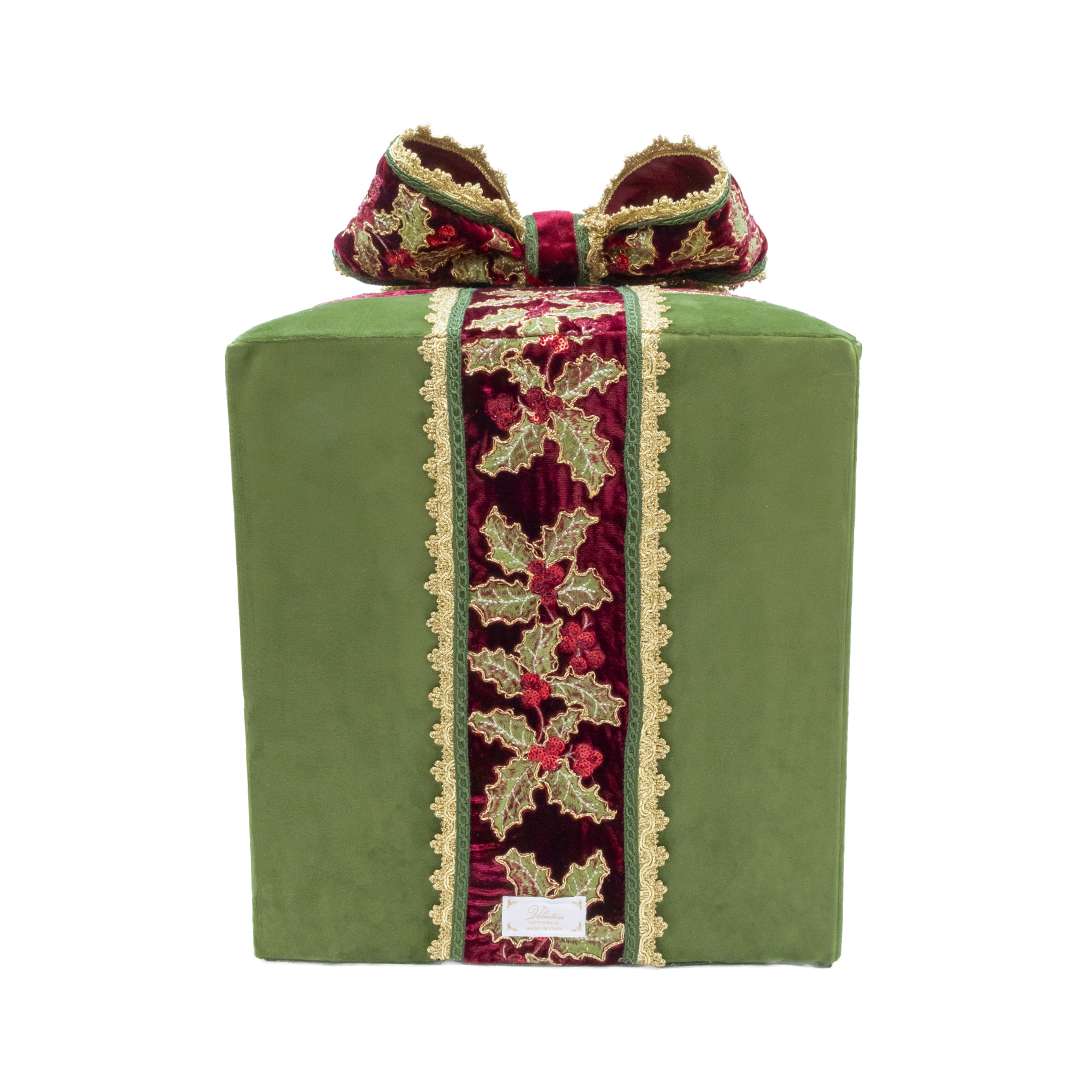 “Pacco Regalo Verde Dolly Medio” H35X33X33 CM - Image 4