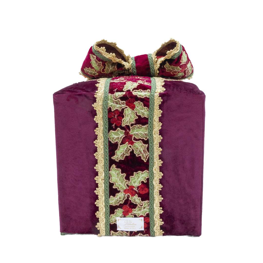 “Pacco Regalo Bordeaux Dolly Piccolo” H30X25X25 CM - Image 4