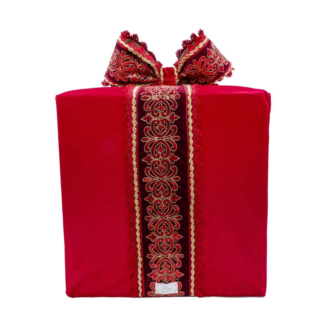 “Pacco Regalo Rosso Luxury Forest Grande” H50X42X42 CM - immagine 4