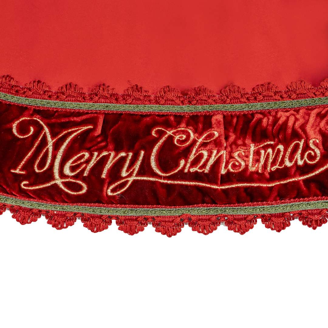 Tappeto Sotto Albero “Merry Christmas” – Tema Tradizionale D.2.20MT - immagine 5