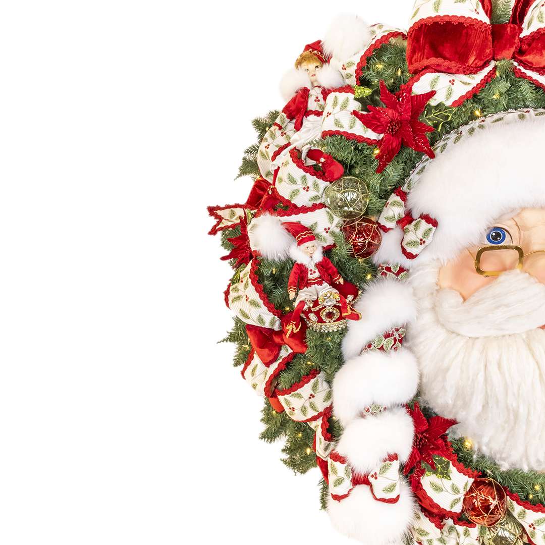 "Ghirlanda Maxi Santa Claus" D155 - immagine 6