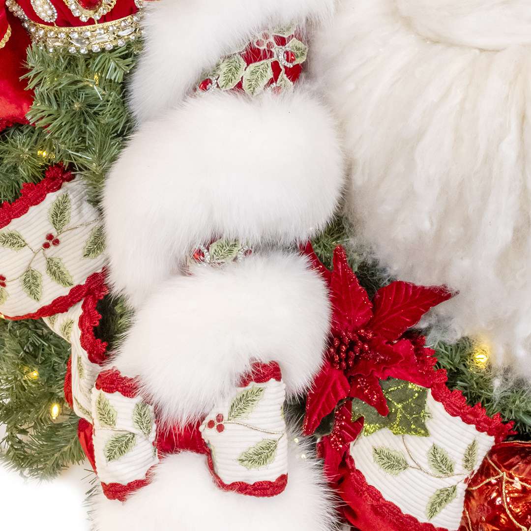 "Ghirlanda Maxi Santa Claus" D155 - immagine 7