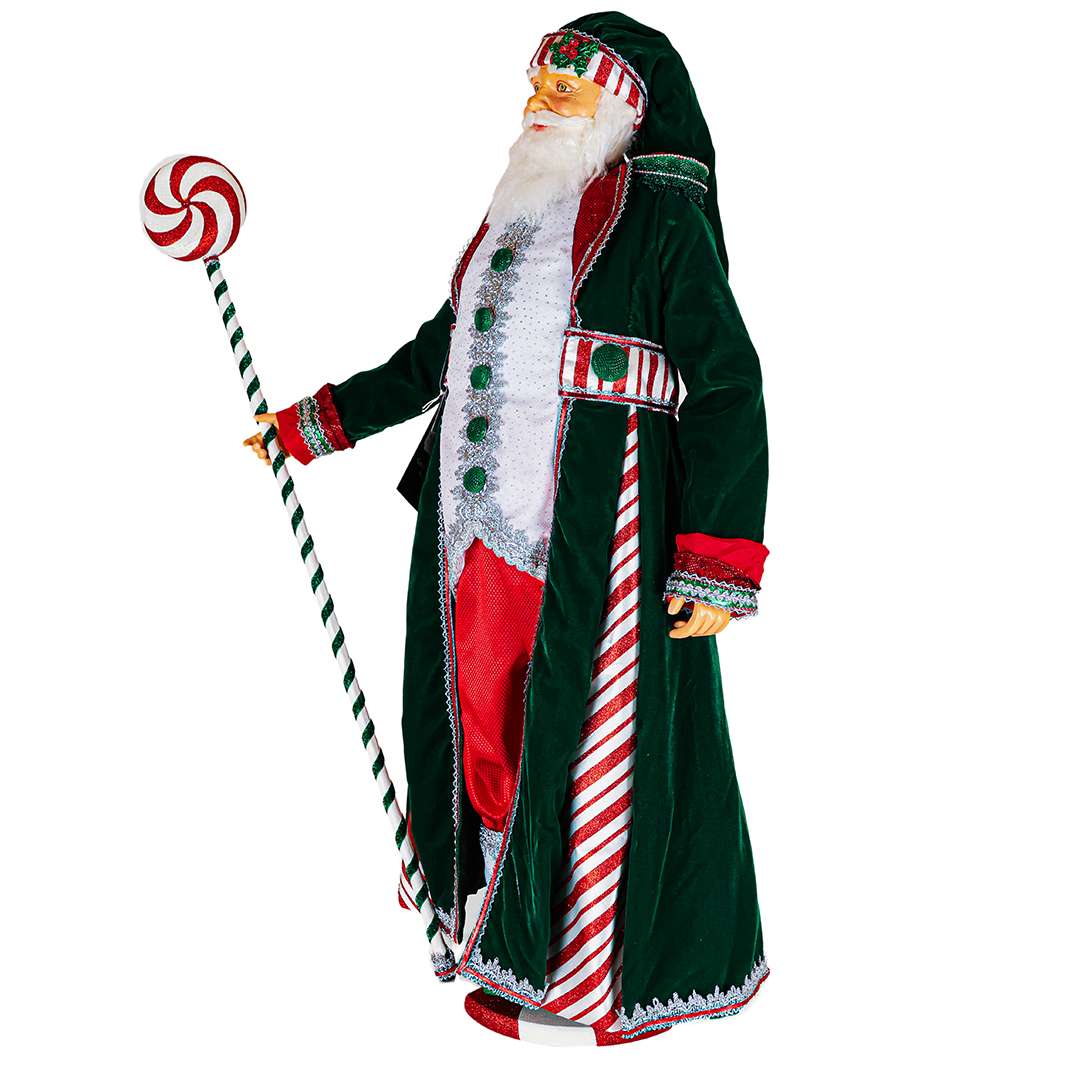 "Babbo Natale Candy Rosso – Katherine’s Collection" H89 CM - immagine 4