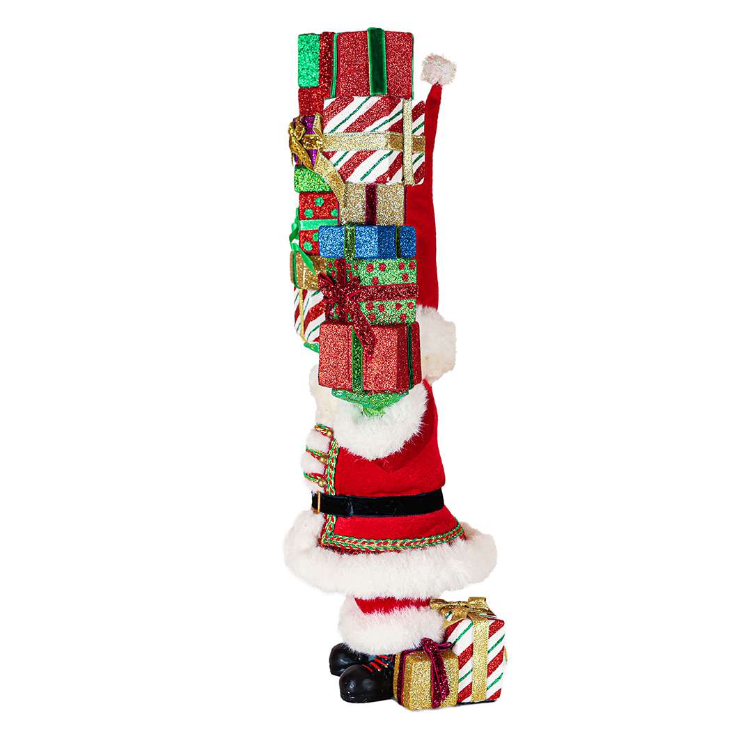 "Candelabro Babbo Natale con Pacchi Regalo Katherine's Collection" H43 – Image 5