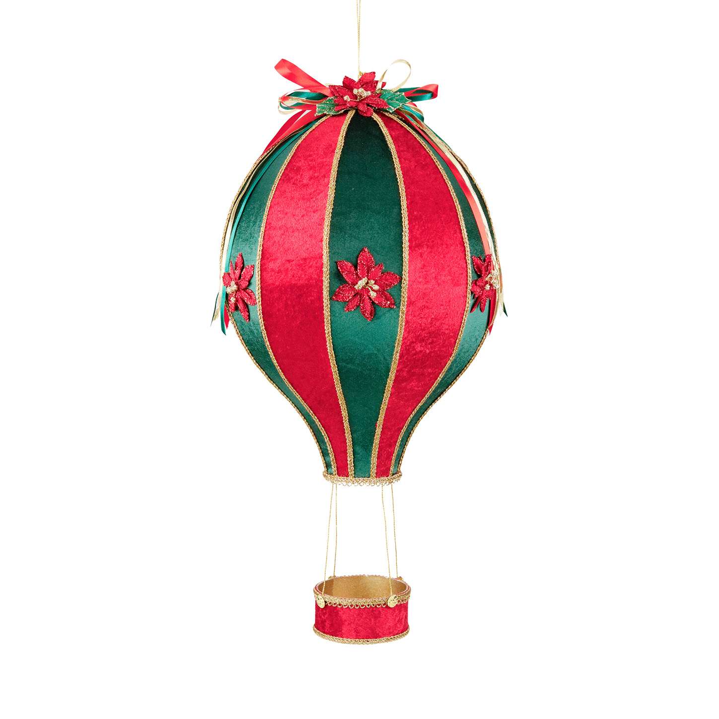 "Montgolfière de Noël " Goodwill » H57 cm