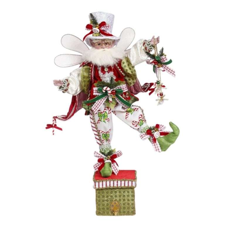 "Porta Calza Elfo Candy Maxi" H53CM Base 12X12 CM