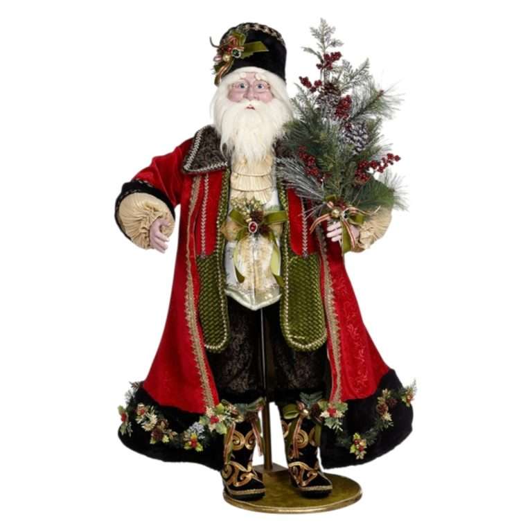 "Santa Con Albero Maxi " H134 CM