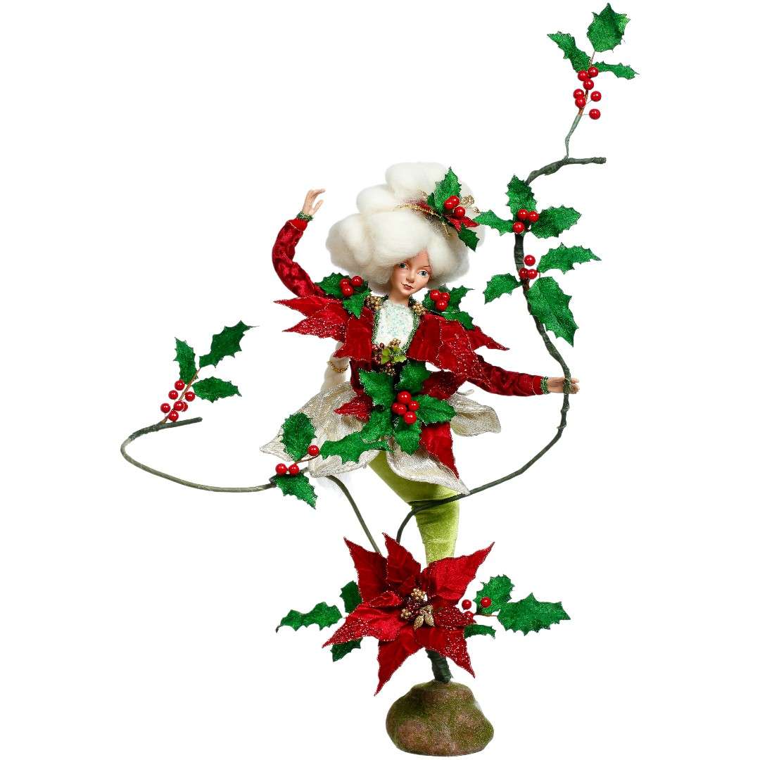 "Bambola Lady of Poinsettia" H70 CM