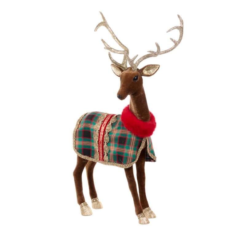 “Renna Tartan – In Piedi Goodwill” H74 CM
