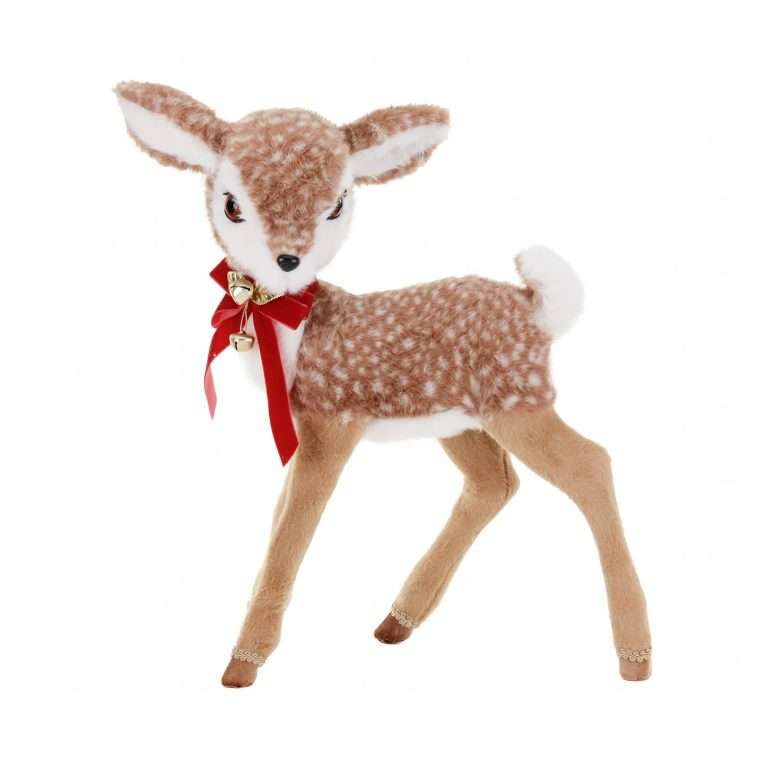 "Bambi Del Bosco Natale in piedi-Goodwill" H63 CM