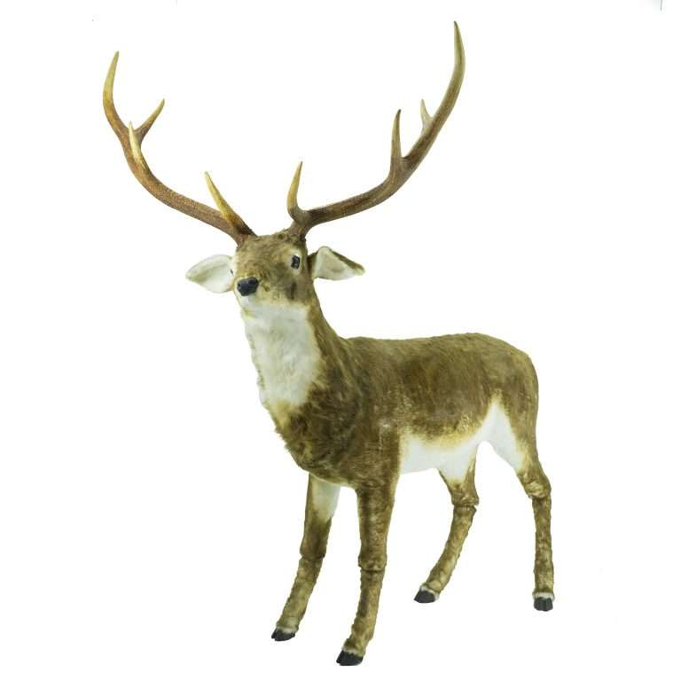 "Renna Natale in Peluche"H180X140L