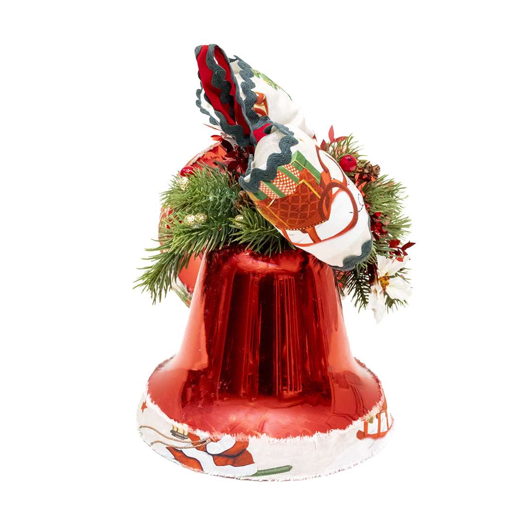 "Coppia Campane Rosse Medie" H37L36 CM – Image 3