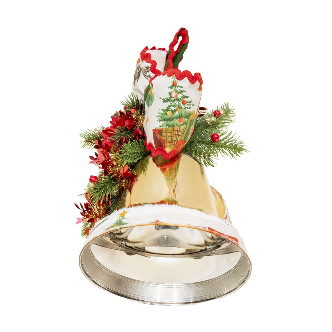 "Coppia Campane Oro Medie" H37L36 CM - immagine 4