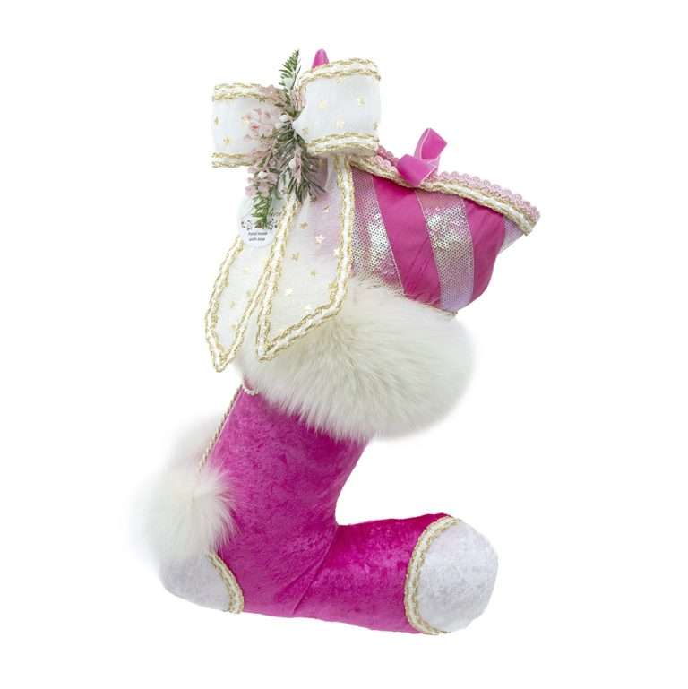 "Calza Fucsia Candy" H40X30L