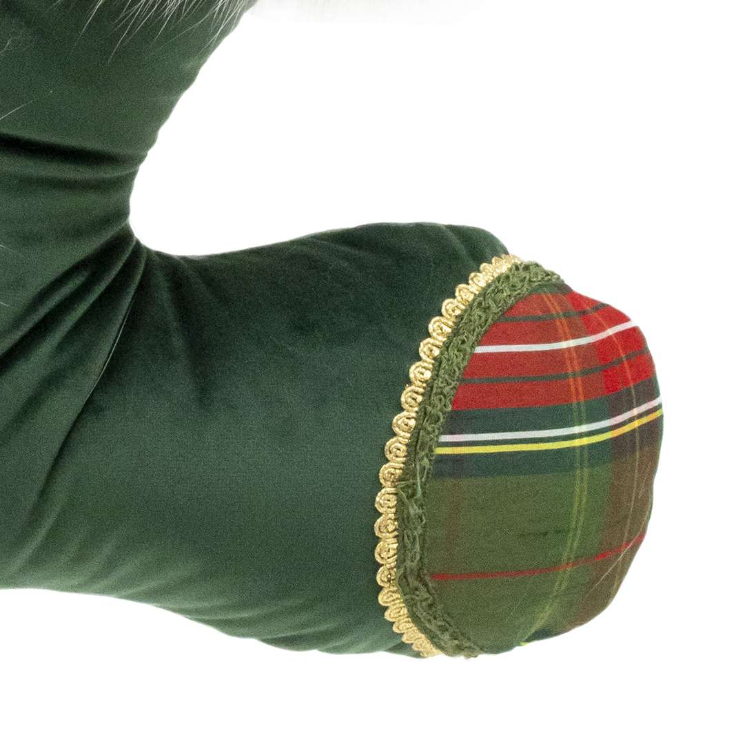 "Calza Tartan Verde" H40X30L – Image 6