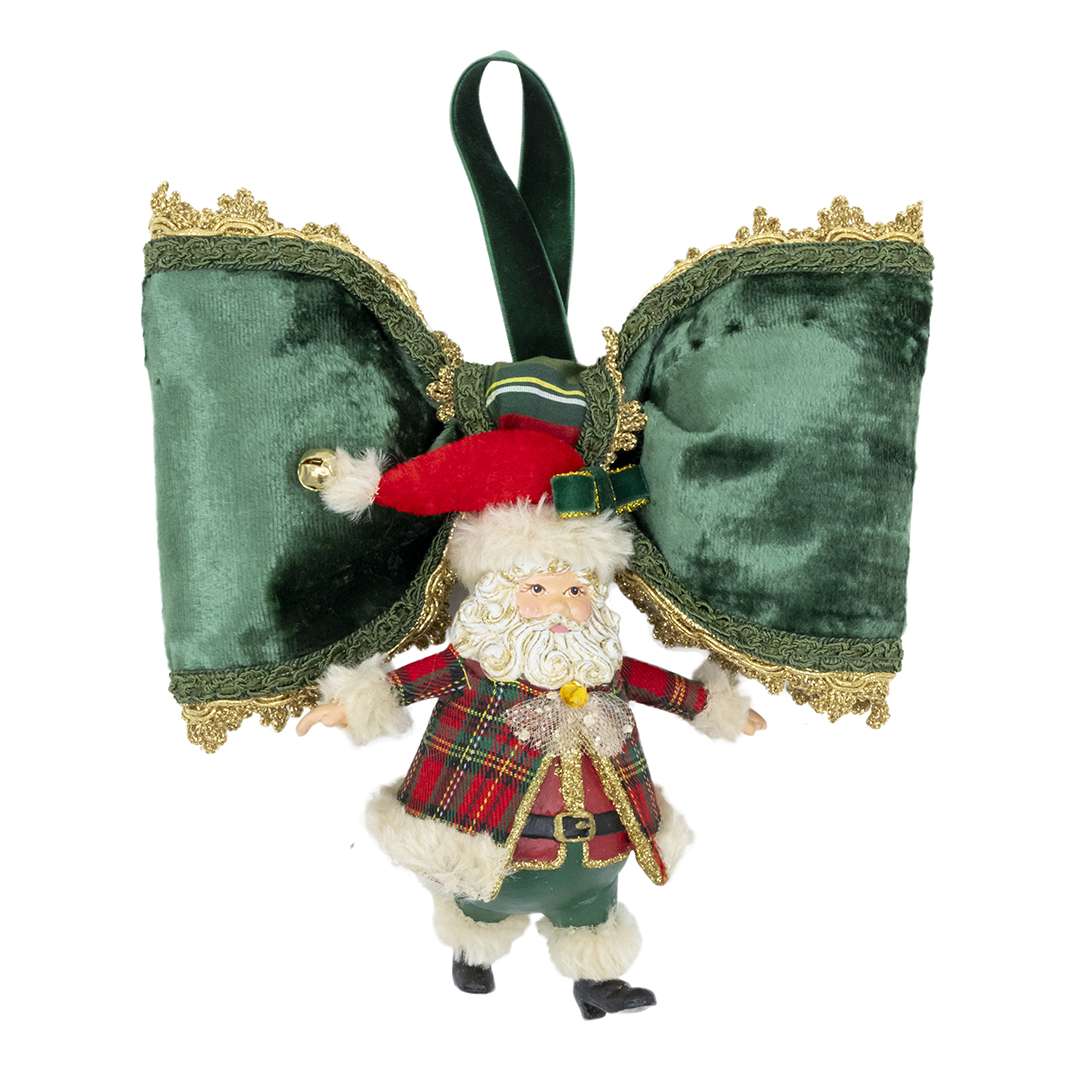 “Décoration suspendue Père Noël H21X19