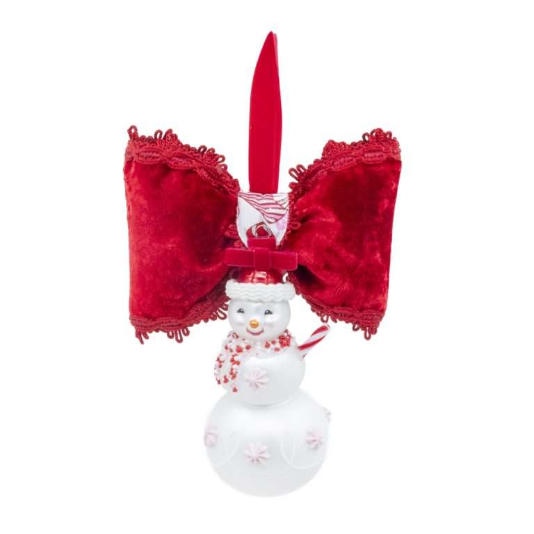 "Snowman – Candy Rose" H20X17