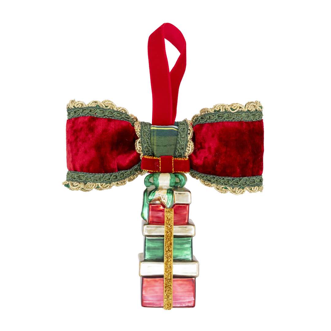 "Pila Pacchi Regalo Tartan" H18X15