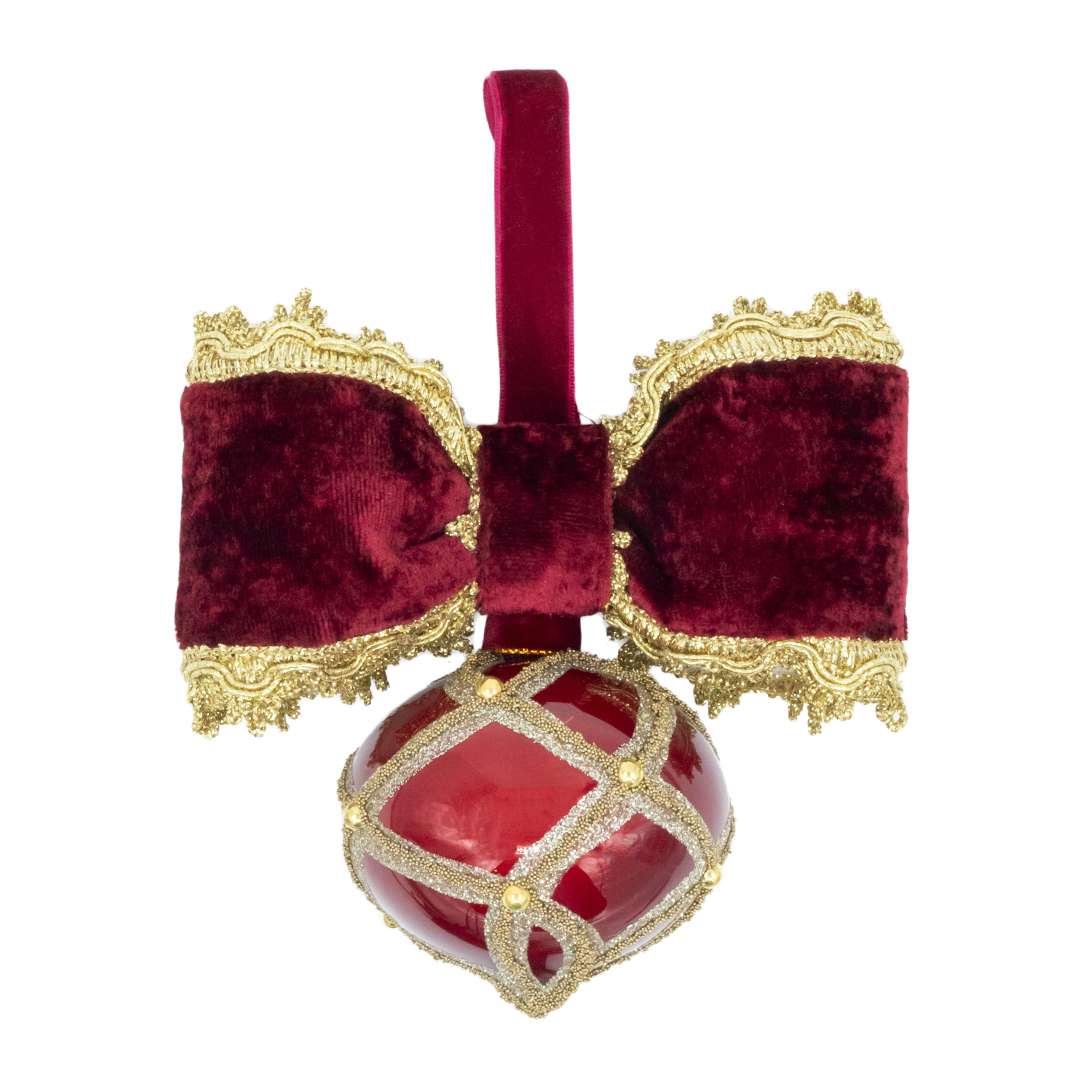 "Toupie sphérique ornée de diamants dorés et de mini-pierres H15X15