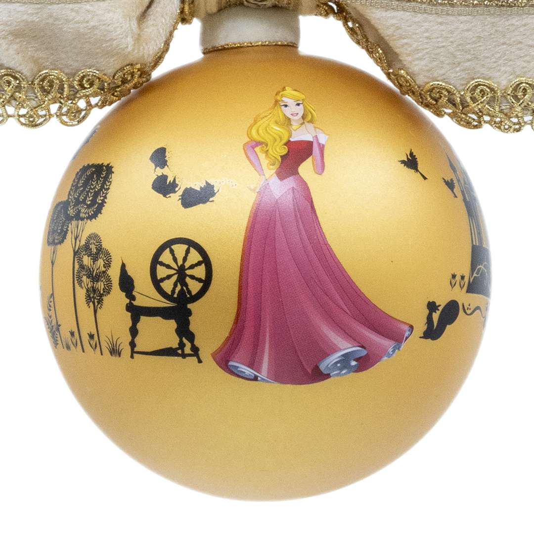 “Sfera di Natale Disney Principesse Bella” H16X15 - Image 2