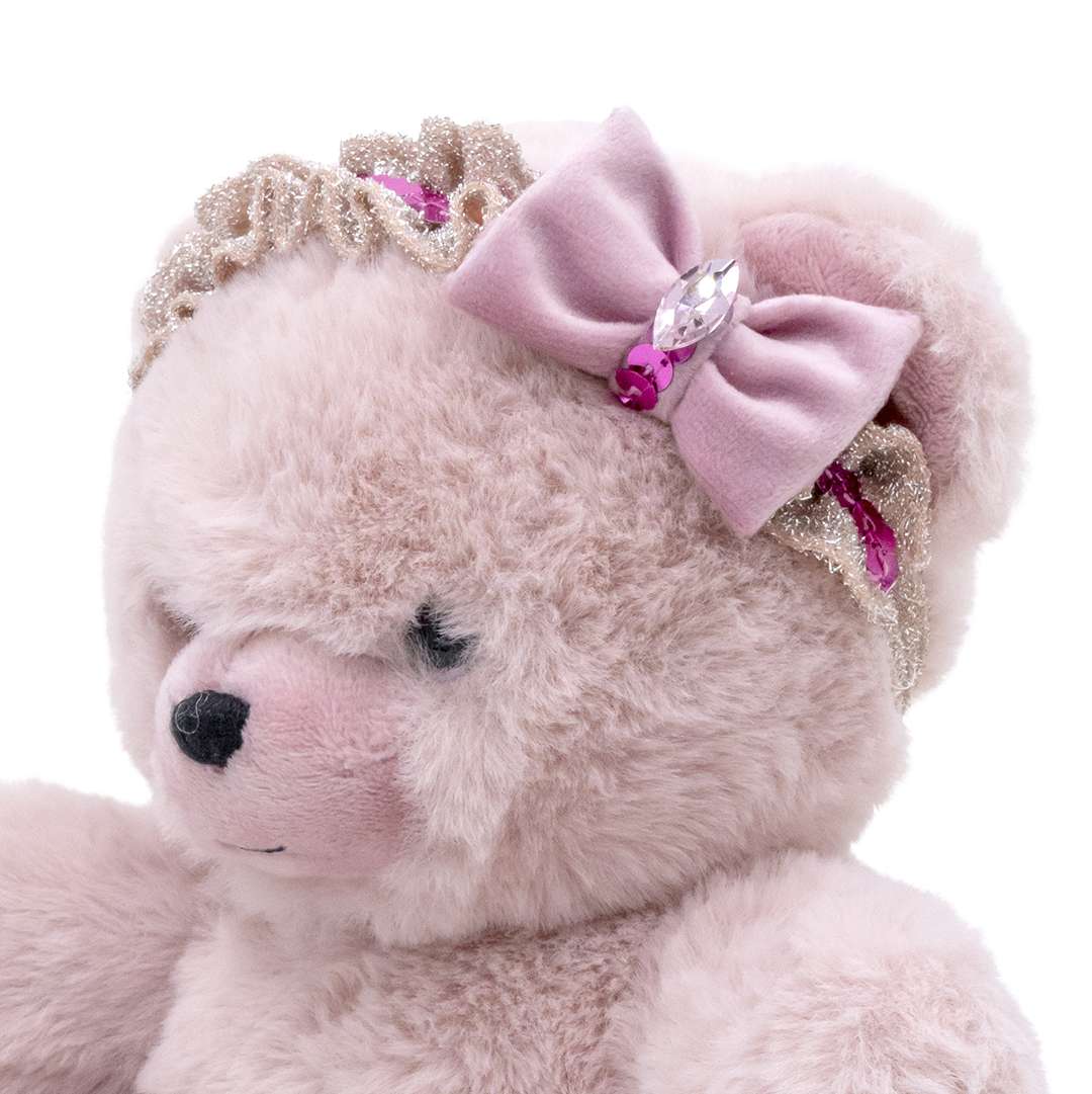 "Orsetto Baby Rosa Luxury"H25 CM – Image 2