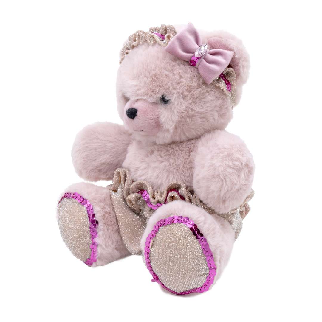 "Orsetto Baby Rosa Luxury"H25 CM – Image 4