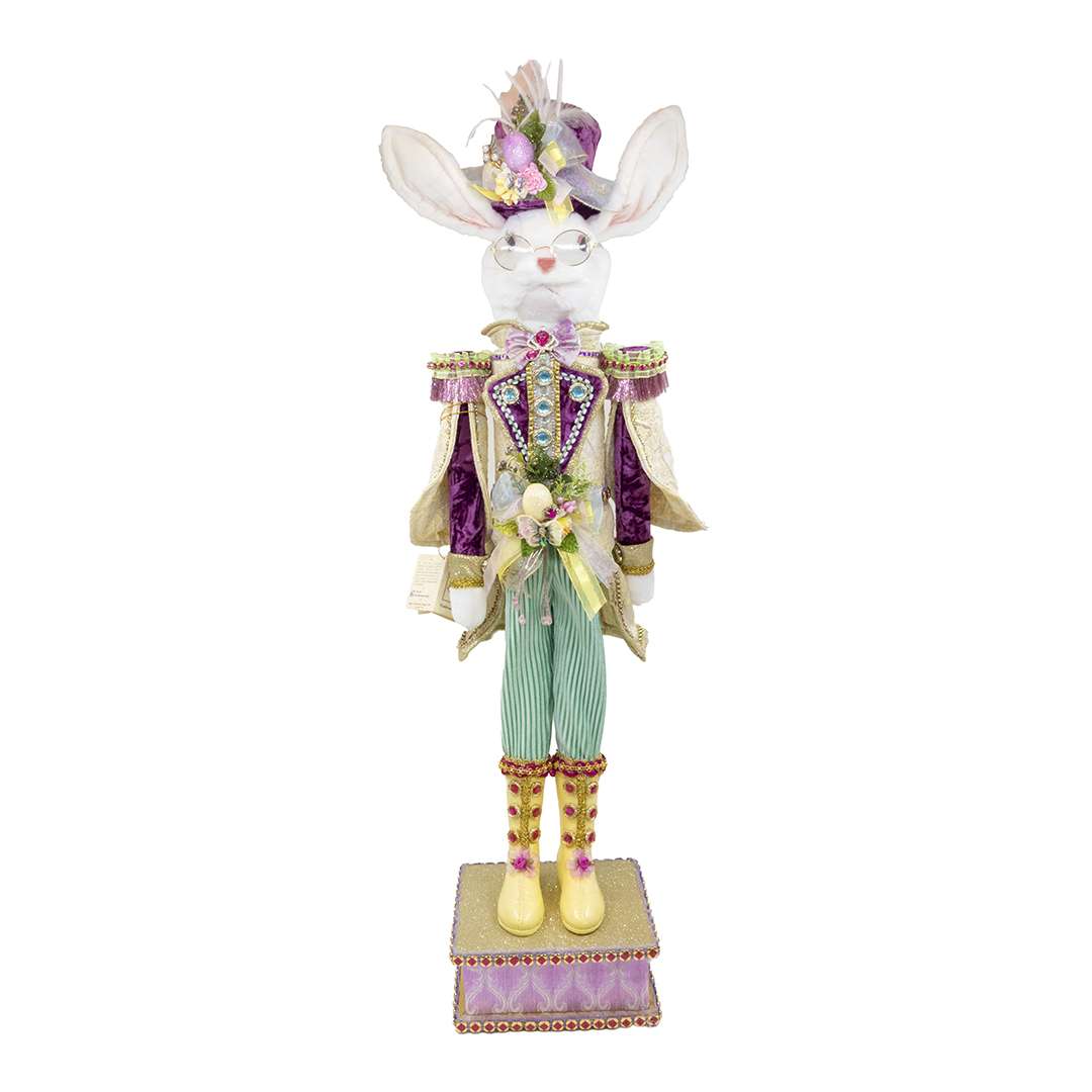 ""Medium Rabbit Nutcracker on Base" H91.5 CM