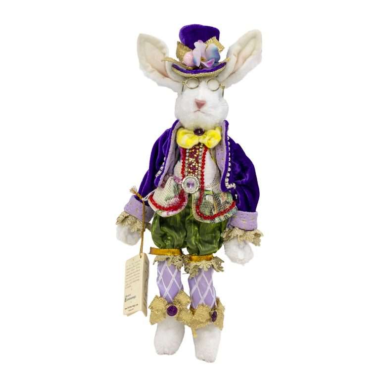 "Signor Coniglio Luxury Flowers" H31 CM