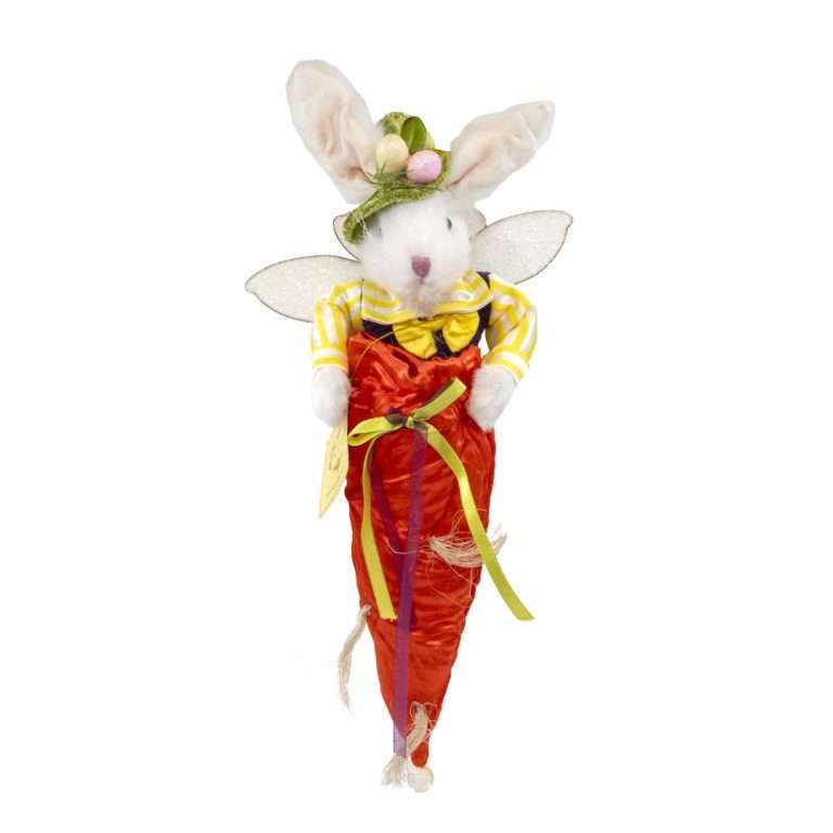 "Dolce Coniglio di Pasqua Giallo" H37X11 CM