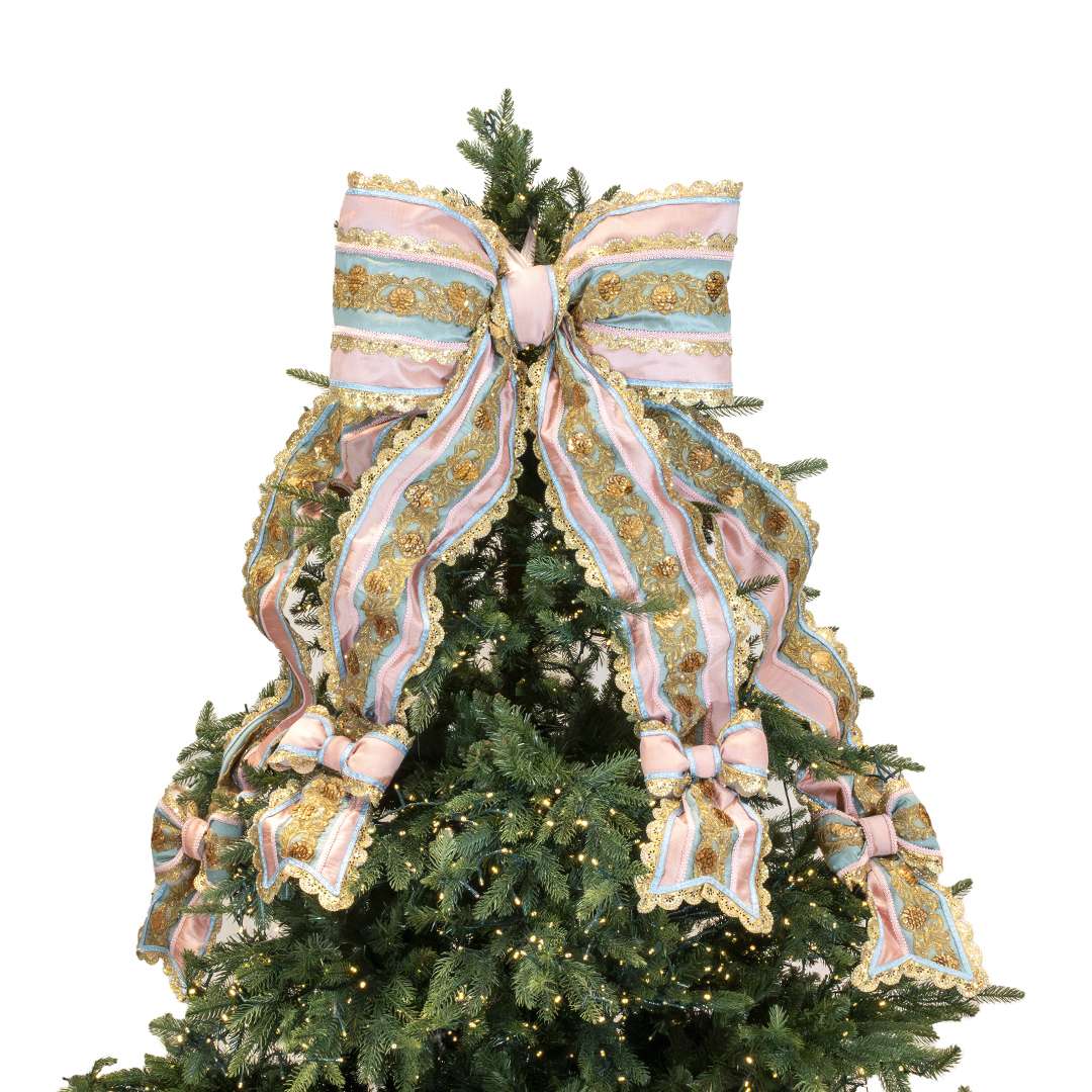 ""Maxi Pink Tip Bow - Alice in Wonderland" C/ 4 CODE 2 OF 1.20 2 OF 1.00 MT