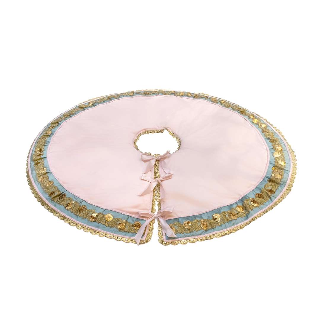 ""Pink Velvet Tree Rug, Wonderland Collection" D130