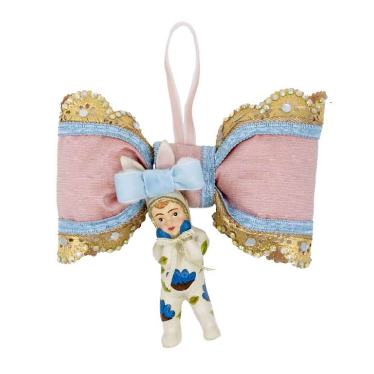 "Fiocco con Bimbo Pasquale Alice in Wonderland" H14X16 CM