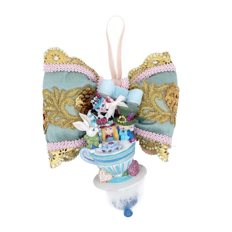 "Fiocco con Alice nella Tazza" H21X16 CM