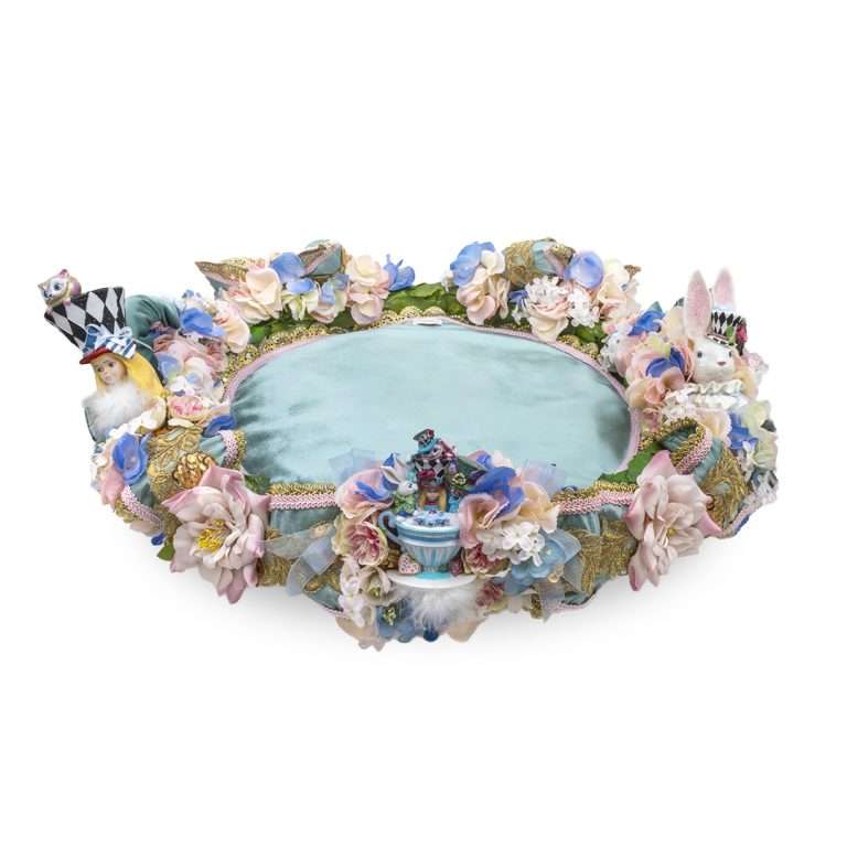 "Centrotavola Alice in Wonderland " D32 H23 CM