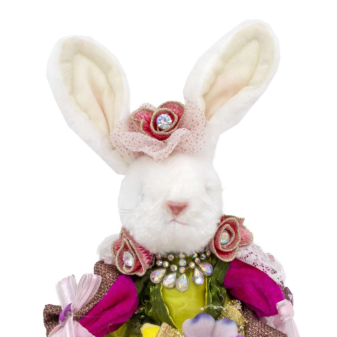 "Signora Coniglio Luxury Flowers" H31 CM - Image 2
