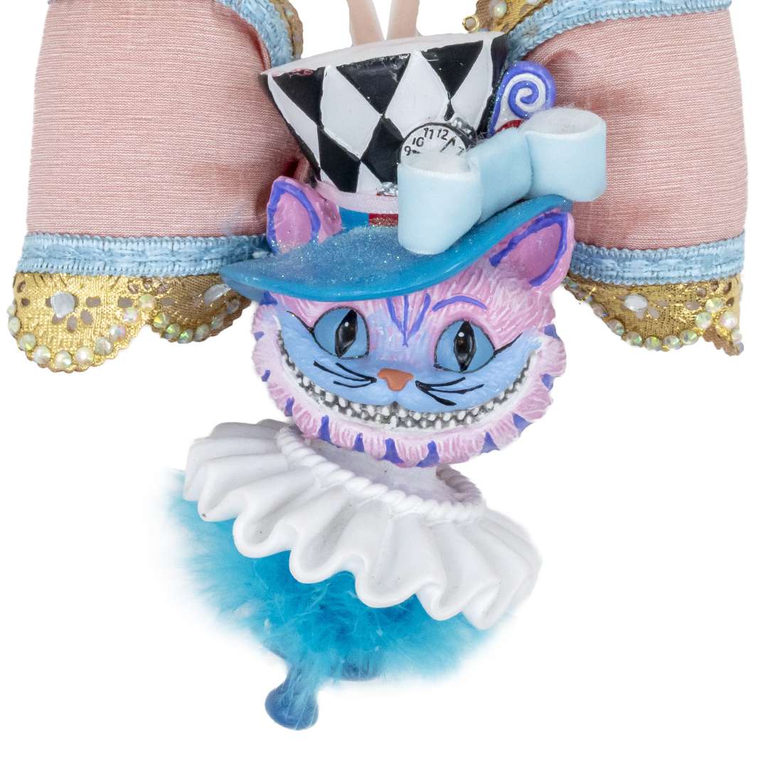 "Fiocco con Gatto di Alice In Wonderland" H19X16 CM - Image 2