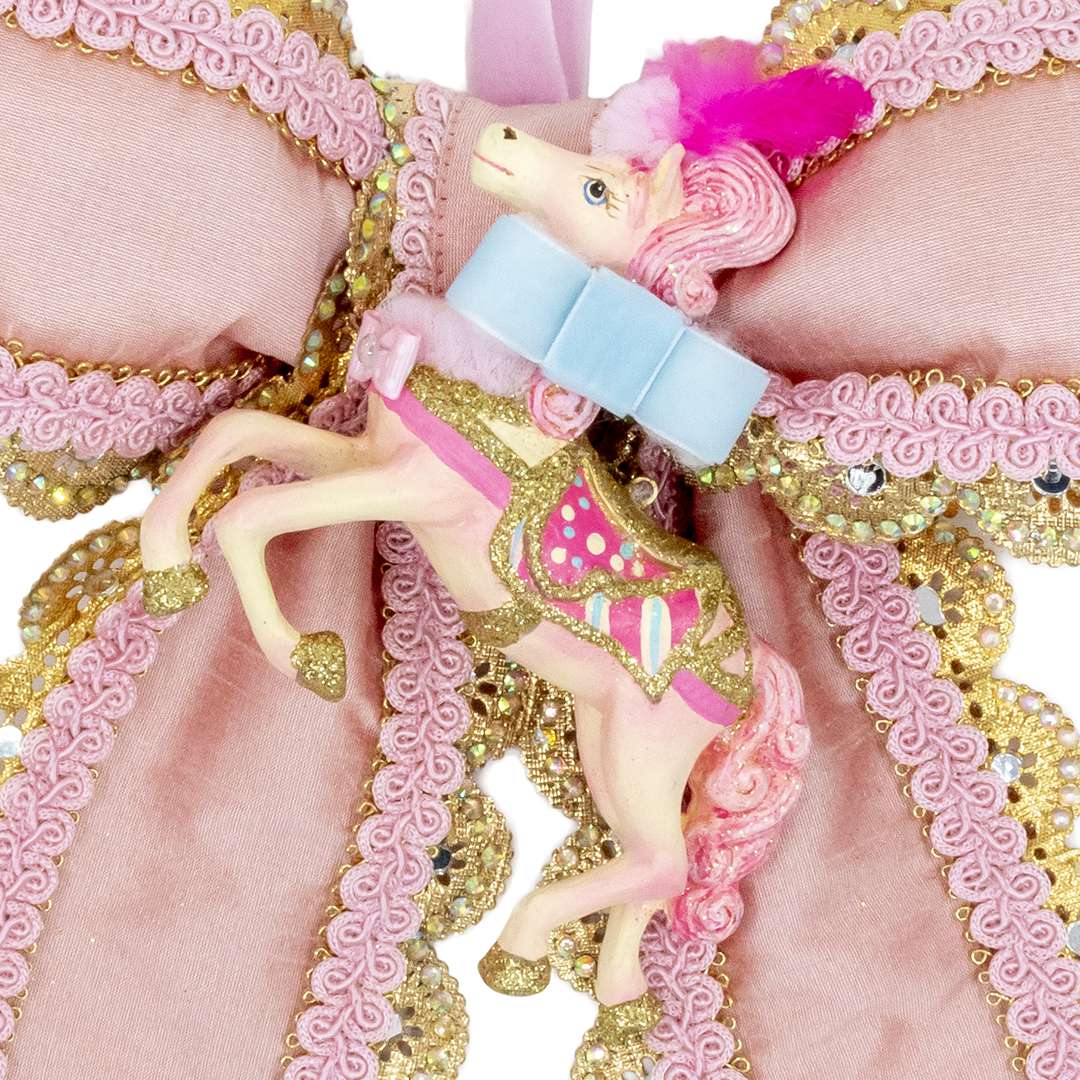 "Fiocco Rosa con Cavallo Candy" H30X24 CM – Image 2