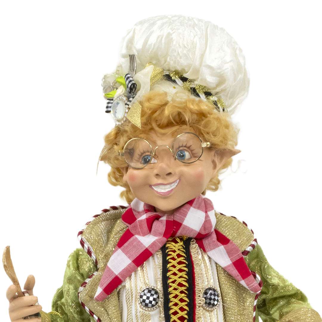 "Maestro della Cucina Elfo Medio Verde/Bianco" H52 CM – Image 2