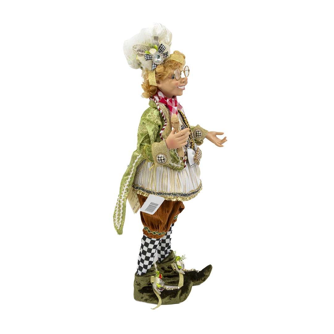 "Maestro della Cucina Elfo Medio Verde/Bianco" H52 CM – Image 3