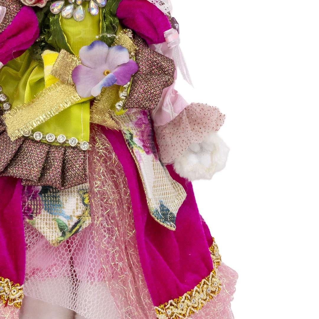 "Signora Coniglio Luxury Flowers" H31 CM - Image 3