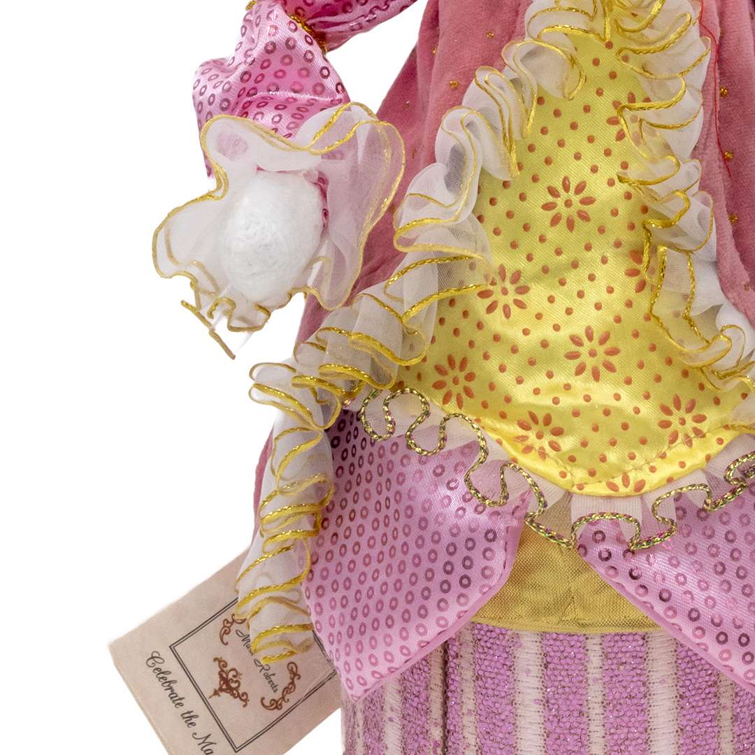 “Scatola Coniglio Rosa e Oro” H39 D9 CM - Image 3