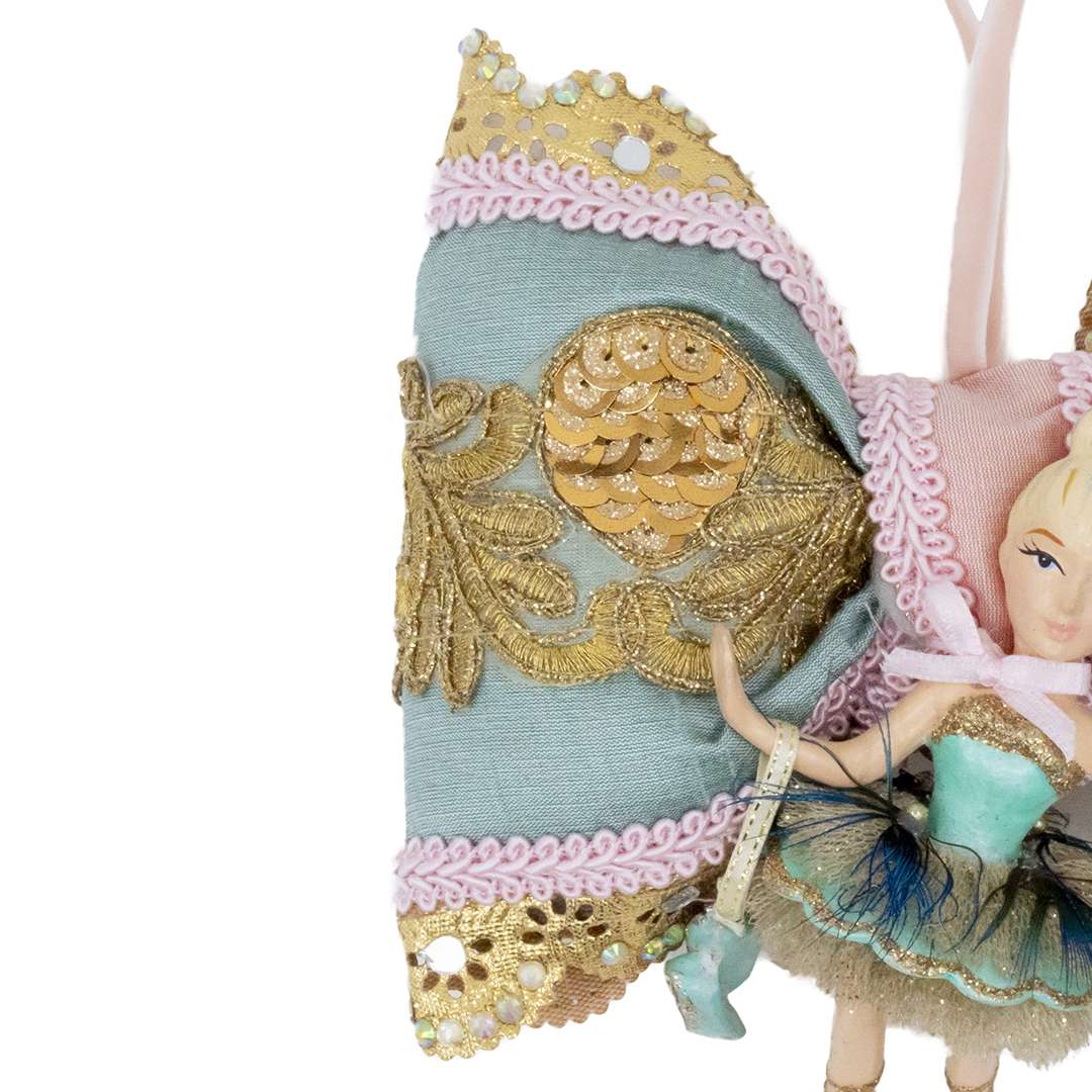 "Fiocco con Ballerina Blue" H17X16 CM - immagine 3